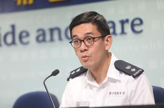 香港警方表示A迄今為止在示威衝突中已拘捕1474人A其中207人被檢控C圖為江永祥(資料圖片)