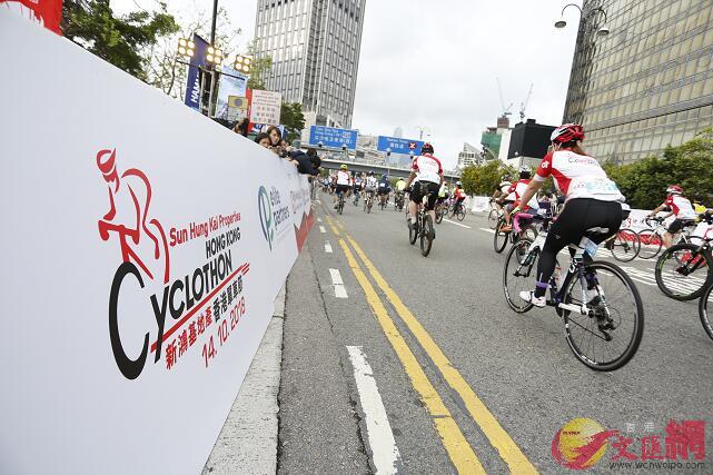 旅發局決定取消今年「香港單車節」及「美酒佳餚巡禮」。圖為2018年單車節賽況。