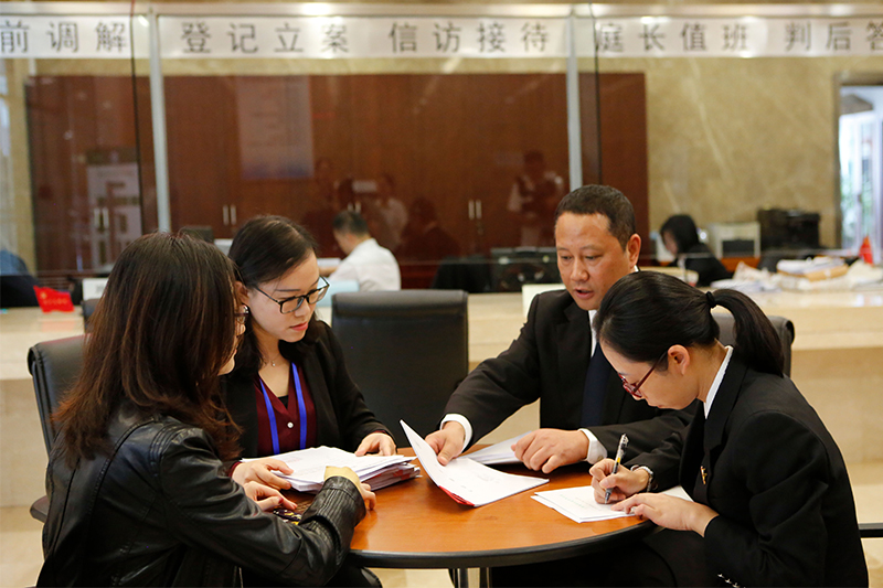 上海海事法院受理了一起香港仲裁程序中的當事人申請財產保全案件並於當日依法裁定准許(受訪者供圖)