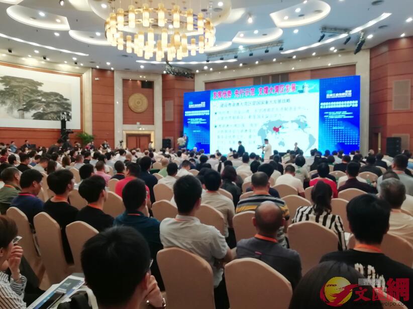 u五洲工業發展論壇v19日在深圳舉行A吸引了高端裝備製造產業B生物醫藥B新能源等行業約600人出席(記者李昌鴻 攝)
