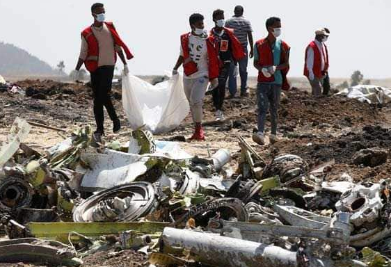 2018年10月A印尼獅航一架波音737Max8客機起飛後不久墜毀A機上189人全部遇難]圖源G新德里電視台^