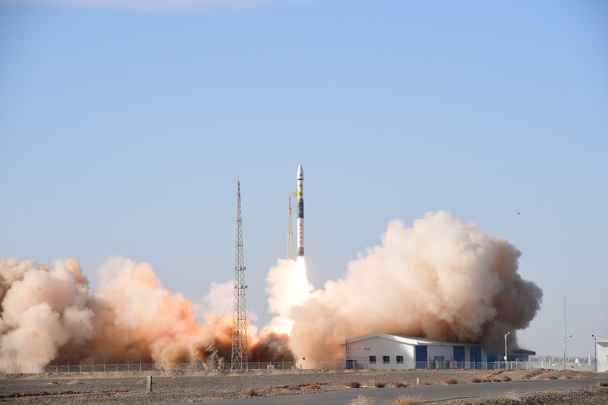 快舟一號甲運載火箭成功將u吉林一號v高分02A星發射升空]受訪者提供^