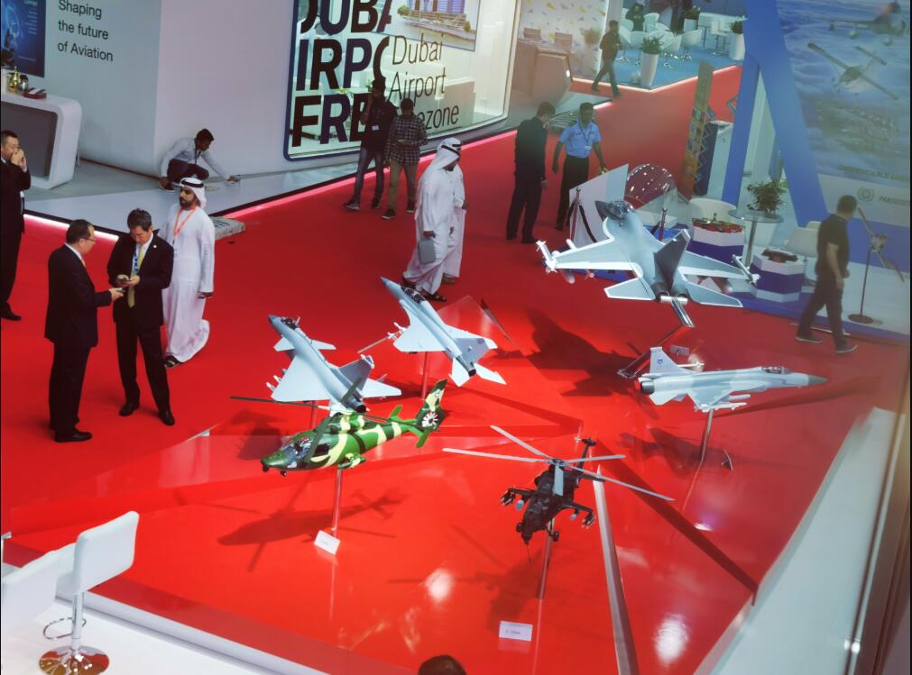 中國航空工業亮相第16屆迪拜航展C受訪者供圖