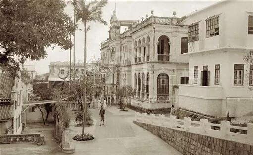 1919年鏡湖醫院留醫所A1958年進行改造C圖/澳門記憶