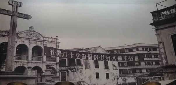 1968年10月份A澳門街頭慶祝中華人民共和國成立19周年C