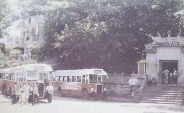 1969年A媽閣廟面前的公交C