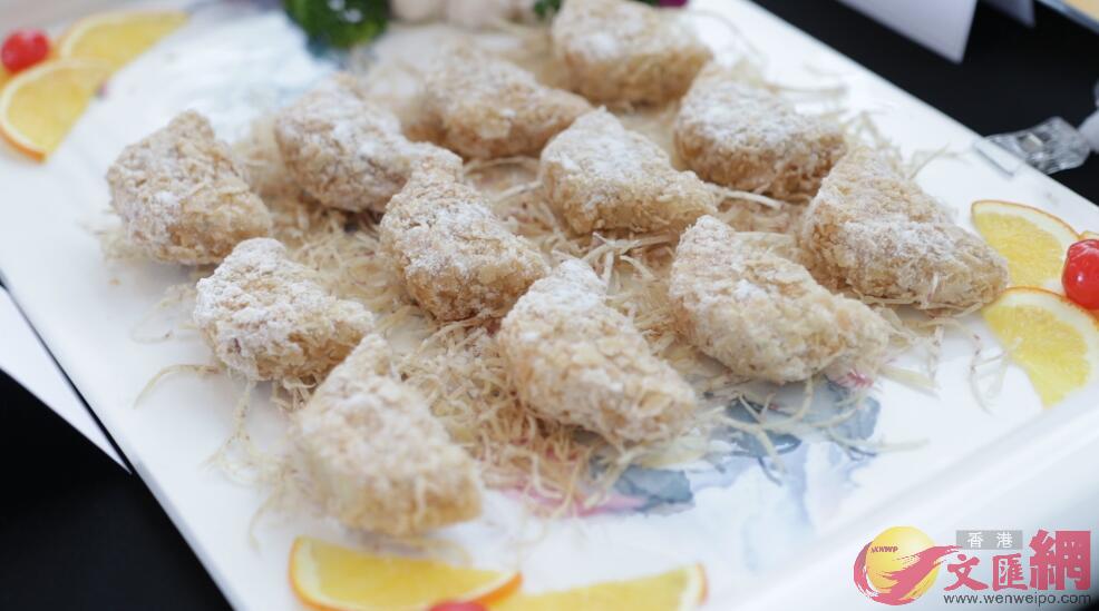 潮州傳統菜式反沙芋加入創新元素，將傳統與創新完美結合。