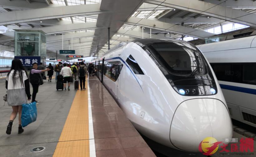 今年春運廣東鐵路發客量料達4400萬人次，同比增長12.8%。記者方俊明 攝
