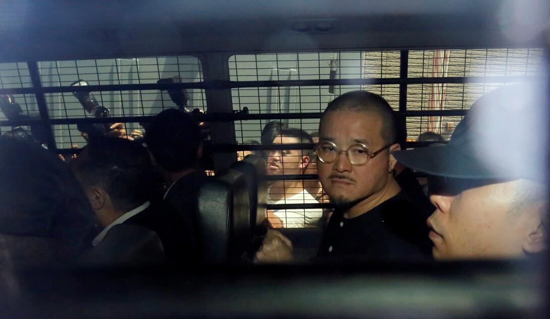 2019年4月，邵家臻被因非法「佔中」被判入獄4個月(資料圖片)