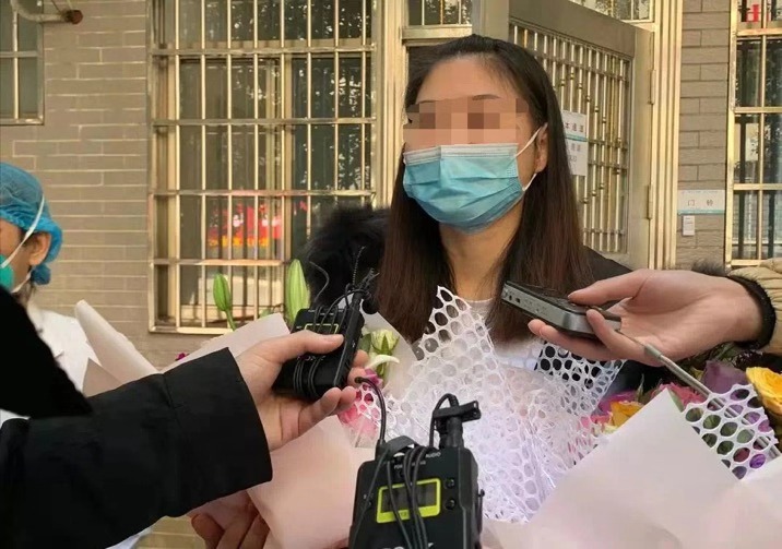 湖南郴州首例治愈患者鄧某某接受媒體采訪C(相關單位供圖)
