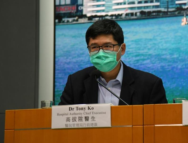高拔陞表示不同意醫護罷工表達訴求，望大家合力打好這場仗(網絡圖片)