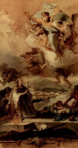 Saint Thecla Praying for the Plague-Stricken Giovanni Battista Tiepolo