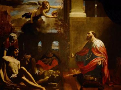 Saint Ludwig Asks to Avert the Plague