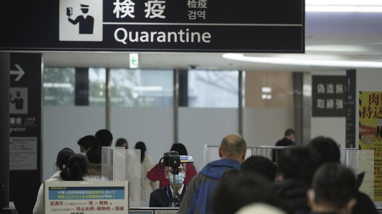 疫情或將重創韓國旅遊業A韓國部分機場已加強檢疫]美聯社資料圖^ 