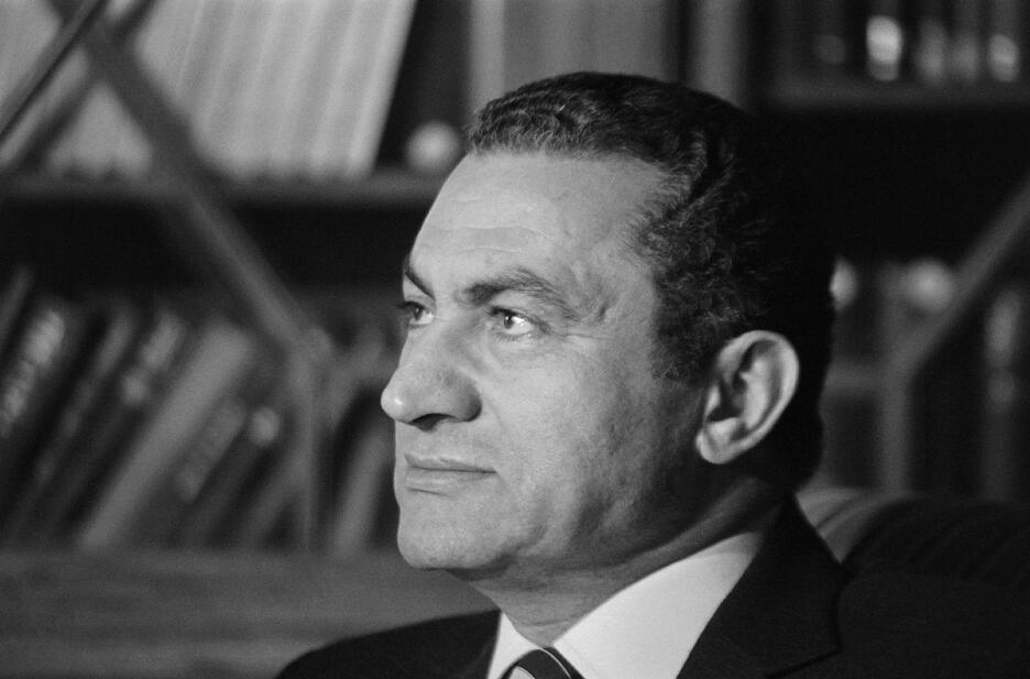 埃及前總統穆巴拉克(法新社資料圖片)