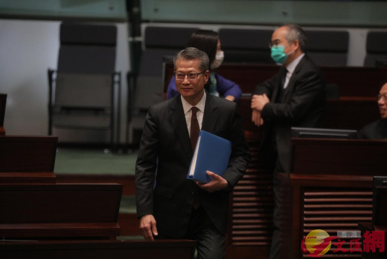 陳茂波表示，政府一直在基建、財政、技術及人才方面支持香港再工業化（大公文匯全媒體記者麥鈞傑攝）