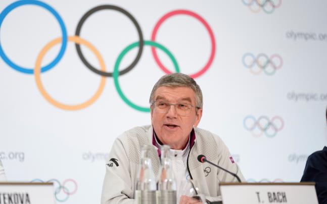 國際奧委會主席巴赫指A擔心疫情蔓延A但將按計劃舉行東京奧運(新華社資料圖片)
