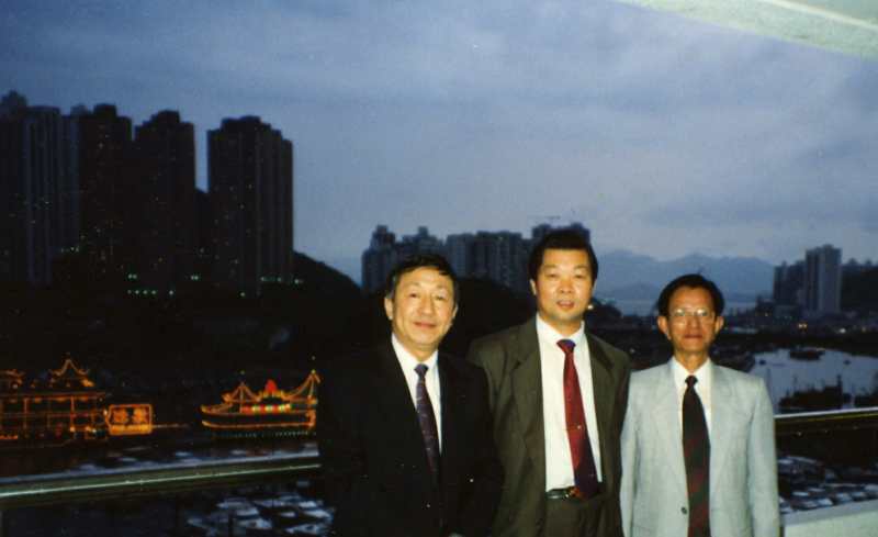 1991年6月21日A香港m良友n畫報社長伍福強等朋友在珍寶海鮮舫請喝茶C