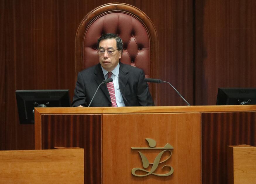 香港立法會主席梁君彥C(資料圖片)