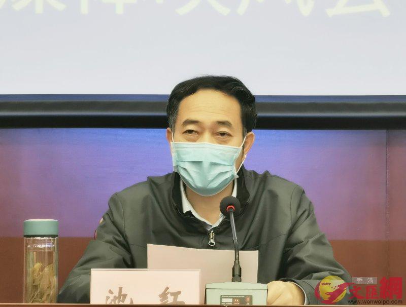 江西省文化和旅遊廳廳長池紅C]記者王逍 攝^