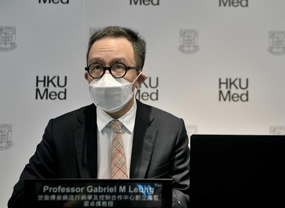 梁卓偉形容A目前是疫情爆發以來A香港面對風險最高的時候]中新社資料圖片^