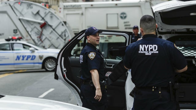 紐約警察局逾500名僱員新冠病毒檢測呈陽性。(圖源：《國會山報》)