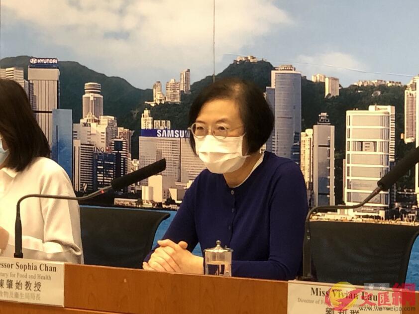 陳肇始稱A未來兩周對香港抗疫重要A望市民忍耐(大公文匯全媒體記者張德輝攝)