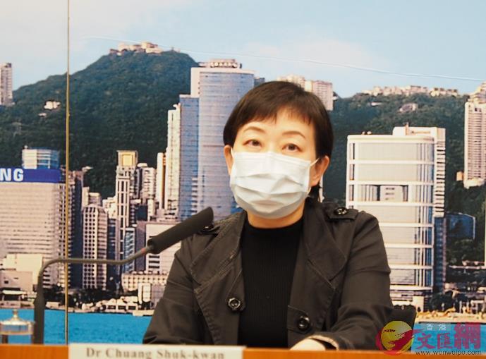 香港衛生署衛生防護中心傳染病處主任張竹君表示，再多17人感染新型冠狀病毒，累計確診862宗（大公文匯全媒體記者何燊亮攝）