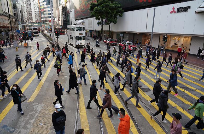 香港最新失業率為3.7%A為9年新高]中新社資料圖片^