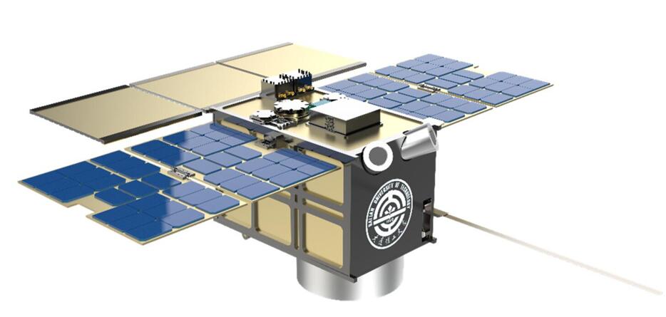 世界首顆20千克量級亞米級高分辨率遙感衛星(受訪者供圖)