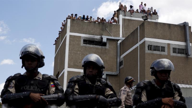 委內瑞拉監獄人滿為患]Carlos Garcia Rawlins拍攝A路透社資料圖片^