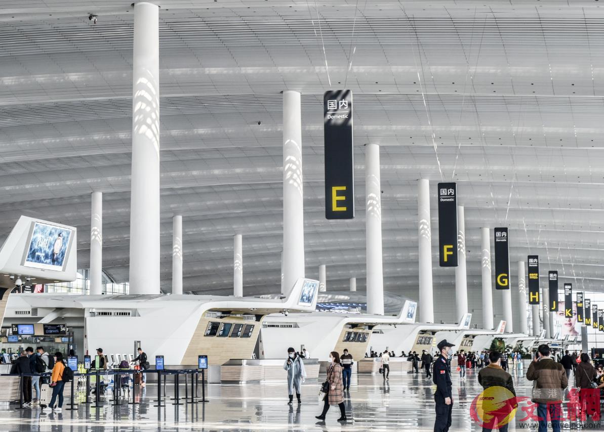 《廣州白雲國際機場總體規劃修編(2020年版)》獲批，圖為白雲機場第二航站樓(記者 方俊明 攝)