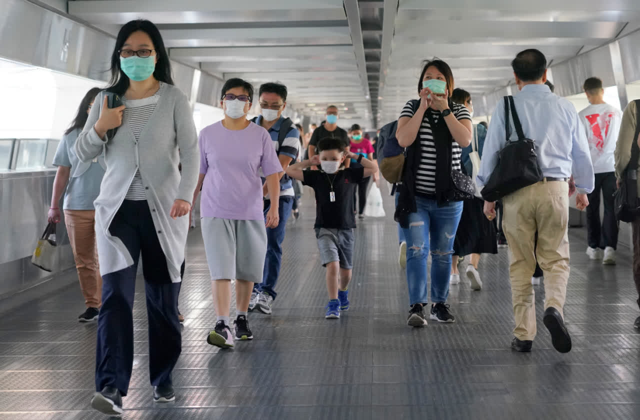 香港連續14日無本地感染病例(中新社資料圖片)