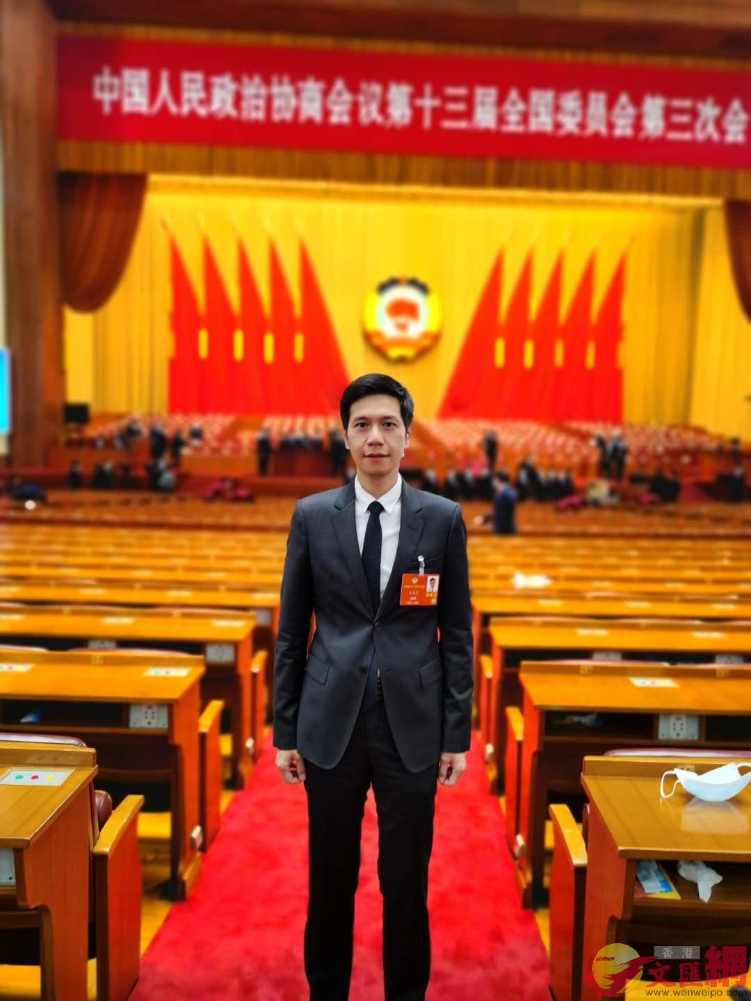 港區全國政協委員�B高鋒集團董事局主席吳傑庄�]受訪者供圖�^