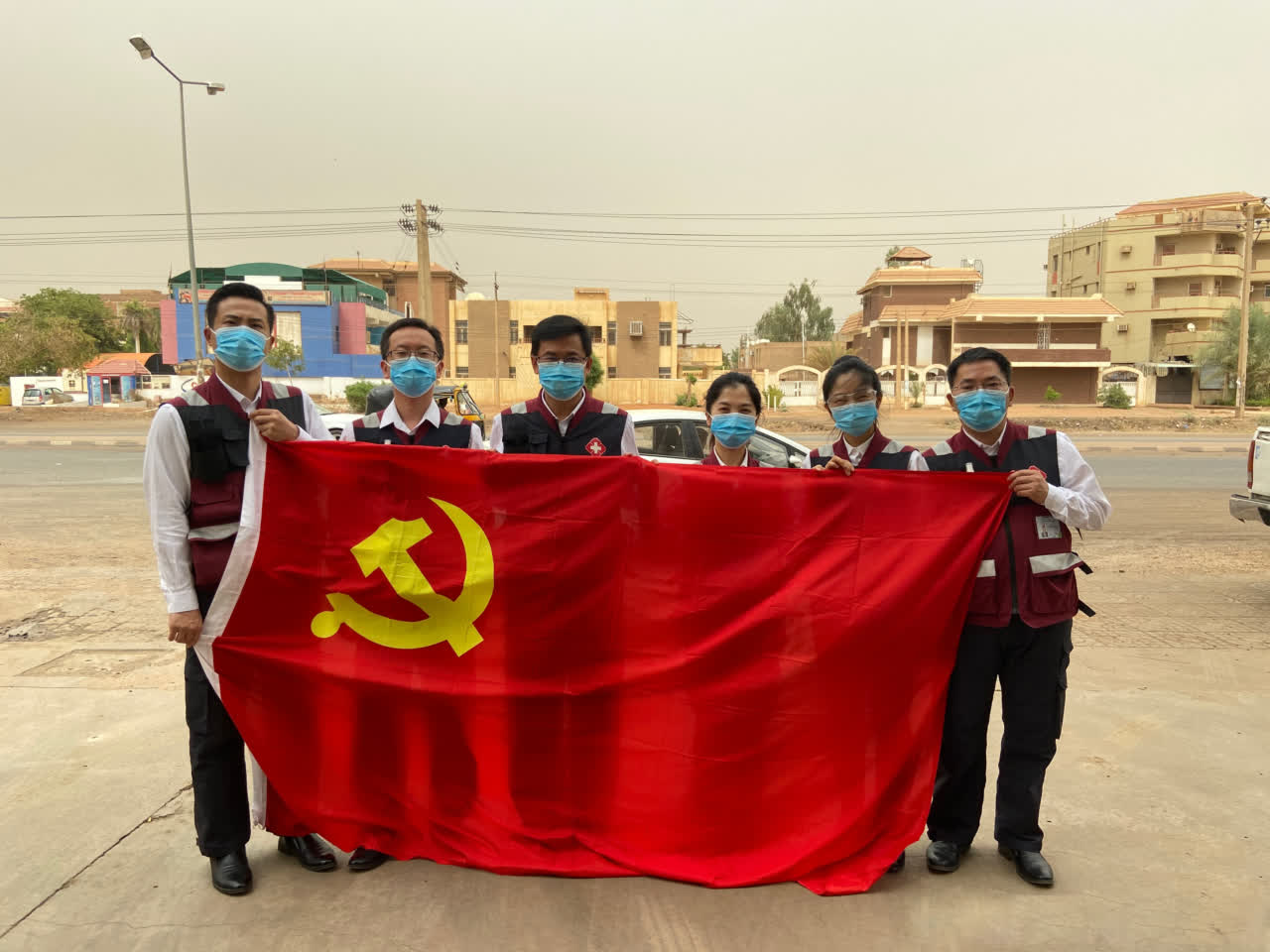 中國抗疫援非醫療隊結束為期30日的工作A北京時間今日上午回國]受訪單位供圖^