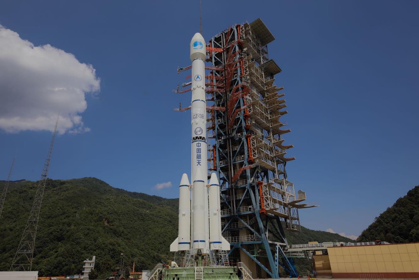 中國北斗三號全球衛星導航系統 最後一顆組網衛星已進入臨射倒計時。受訪者供圖
