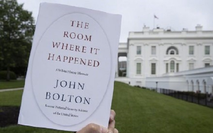 當地時間20日A美國聯邦法官裁定前國家安全顧問博爾頓可以繼續出版他的新書C