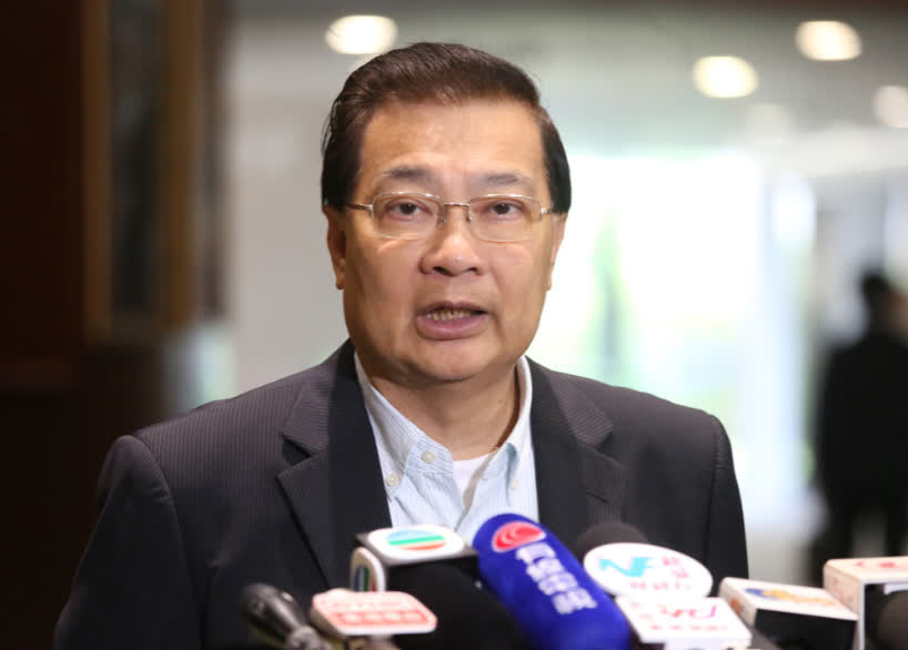 譚耀宗表示「港區國安法」採納了港人意見。
