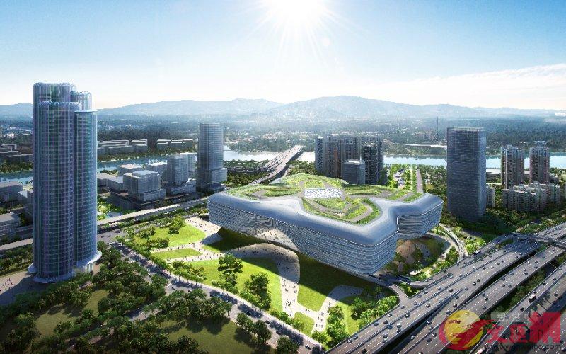 重建後的效果圖 記者石華攝