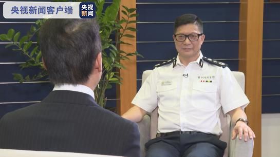 鄧炳強表示A香港警隊堅決支持國安法A對未來充滿信心C