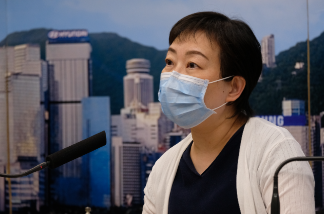 張竹君指A香港今增52宗確診個案A當中41宗屬於本地感染個案C(大公文匯全媒體資料圖片)