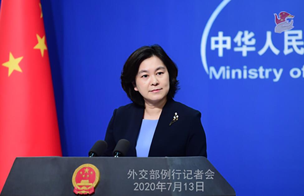 華春瑩表示A中方堅決反對任何國家B任何人以任何理由干預香港事務C