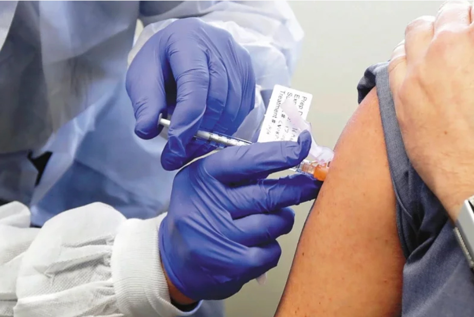 內地研發的疫苗早前在人體實驗中產生免疫抗體C(美聯社資料圖片^
