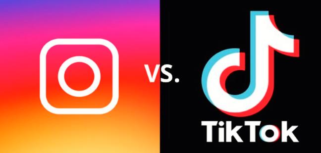 Instagram推出名為uReelsv的短片服務A因類似競爭對手TikTok而被指抄襲.(網絡圖片)
