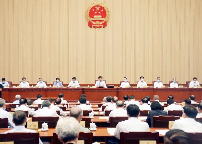 全國人大常委會今日起一連4日在北京舉行會議C]新華社資料圖片^