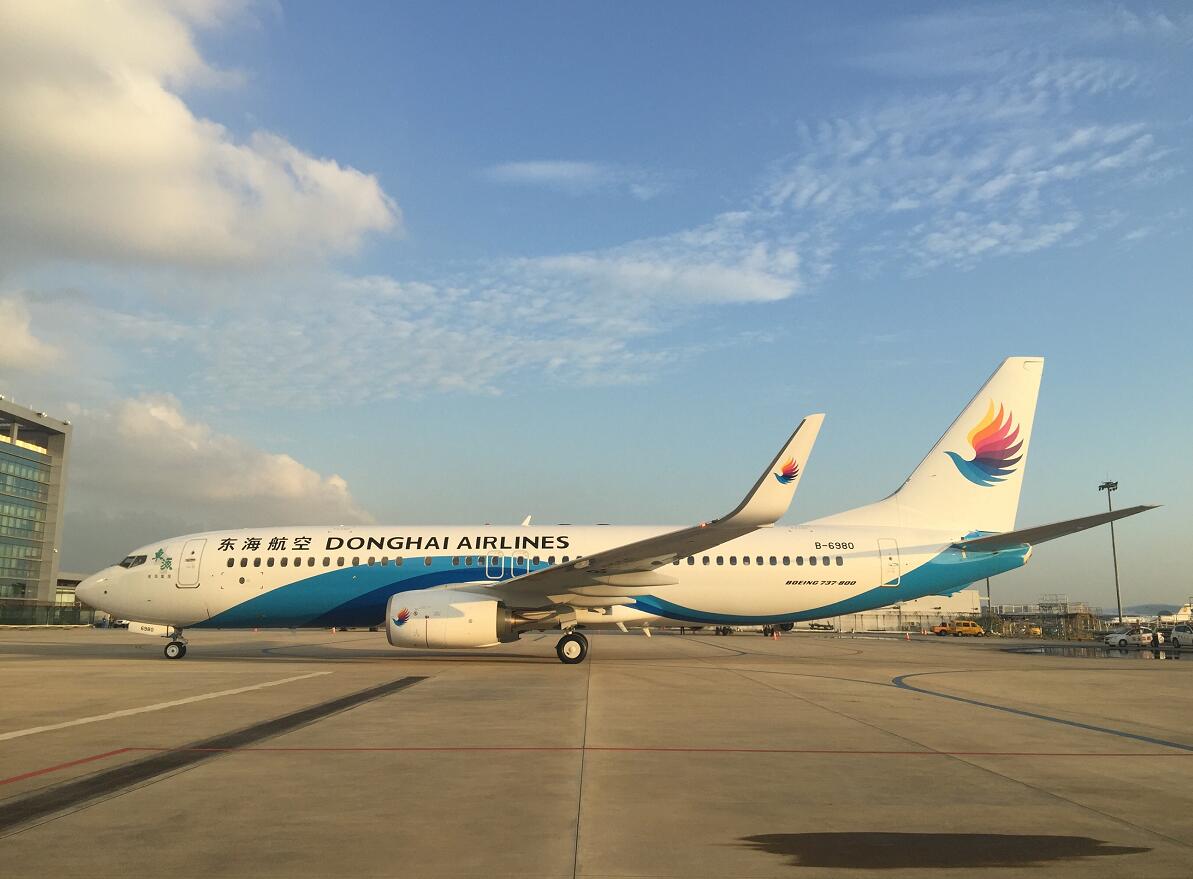 東海航空現有23架飛機A航線遍及54個國內外城市 本報深圳傳真 