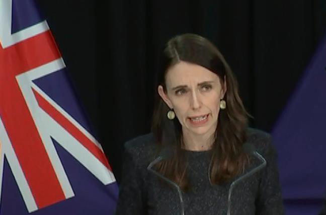 新西蘭總理阿德恩表示，9月的大選或會推遲。(美聯社)