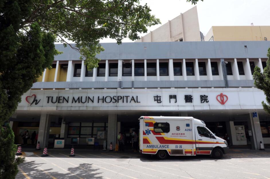 屯門醫院再有確診者離世, 本港累計增至88人不治C中新社