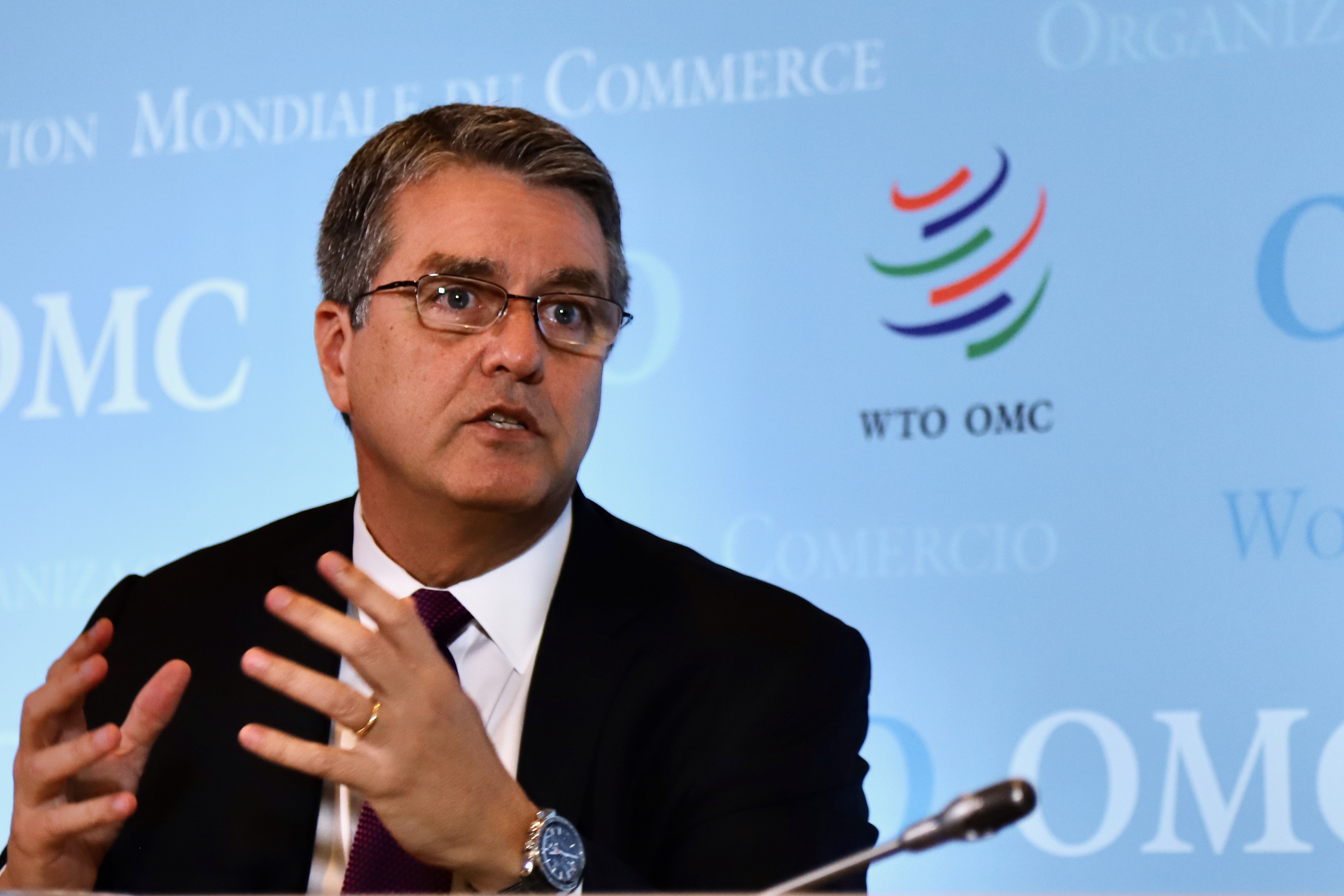 世貿組織總幹事阿澤維多將正式離任