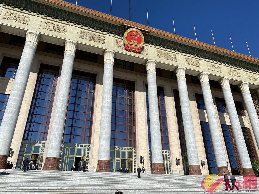 全國抗擊新冠肺炎疫情表彰大會將於上午10時在北京人民大會堂隆重舉行。（大公文匯全媒體記者攝）